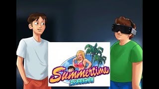 Summertime Saga Getting Eriks VR headset [upl. by Kinimod]