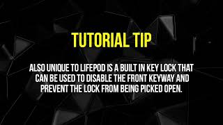 Vaultek LifePod Tutorial Master Tutorial  All Security Equipment [upl. by Liss]