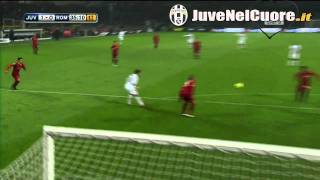 Goal Iaquinta Juventus  Roma 12 Giornata Serie A 131110 [upl. by Ostraw]