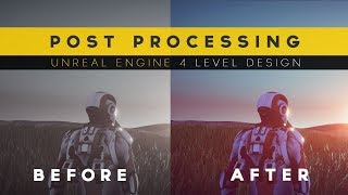 Using Post Processing  20 Unreal Engine 4 Level Design Tutorial Series [upl. by Lidda]