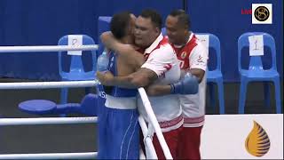 SemiFinals BOXING  SOL2023 Pacific Games [upl. by Dnomar]