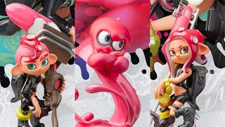 What do the Octoling Amiibos Award in Splatoon 2 Octo boy Girl  Squid [upl. by Fabrin]