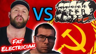 Fat Electrician HATES Communism Freethinker FIRST Reaction 🤣🤣 [upl. by Nani]