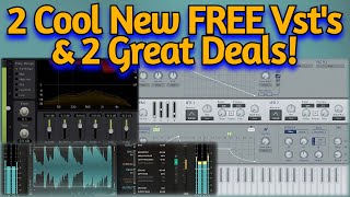 New FREE VSTs amp Deals  Uhe Harrison Softube Clipper Widener Zebralette 3 Spectral Compressor [upl. by Suravat]