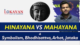 Mahayana and Hinayana Buddhism  Ancient History  Buddhism UPSC By Ajinkya Rajput upsc history [upl. by Xino]