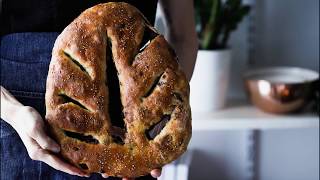 How to Shape Fougasse [upl. by Neelasor801]