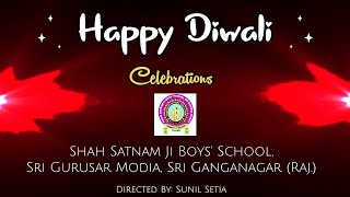 Diwali Celebration 2024  RamSitaLaxman Best Act By Students  Shah Satnam Ji Boys School SGM [upl. by Retha749]