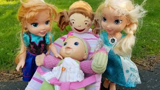 Babysitters Elsia and Annia Pinkalicious Elsia and Annia Toddlers Video [upl. by Marietta]