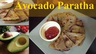 How to make Avocado RecipeIndian Style Avocado RecipeHealthy Avocado Paratha RecipeRitu vlogs [upl. by Atiuqcaj312]