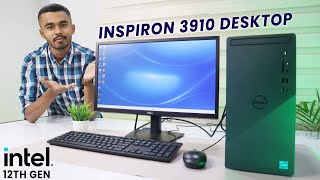 Dell Inspiron 3910 Desktop Review  Dell Intel 12th Gen Desktop Computer Unboxing 2022 [upl. by Jory]