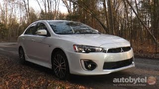 2017 Mitsubishi Lancer SEL AWD Test Drive Video Review [upl. by Dekow306]