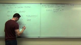 Calculus 1 Lecture 24 Applications of the Derivative [upl. by Kare590]