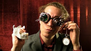 ASMR Steampunk Pawnshop  Examining Your Curiosities [upl. by Atinehs255]