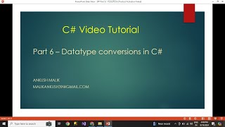 Part 6 Datatype Conversion in C in Hindi  How to convert Datatype  Implicit Explicit Parse [upl. by Ailices]