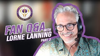 Lorne Lanning QampA part 2 [upl. by Ehtylb]