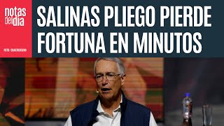 Elektra cae 60 y a Salinas Pliego se le esfuman 4 mil millones de dólares en un tris [upl. by Nihahs]