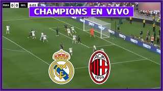 🔴 REAL MADRID vs MILAN EN DIRECTO ⚽ JUEGA MBAPPE Y VINICIUS JR POR CHAMPIONS LEAGUE 2024 [upl. by Mendelsohn]