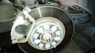 2013 Dodge Journey SXT  Rear Brake Rotor Bracket amp Caliper  Link to DIY Rear Pads Change [upl. by Ibob]