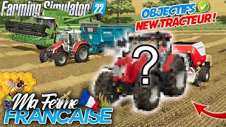 Un NOUVEAU TRACTEUR et des ABEILLES  🤩🐝 Ma Ferme Française 5  Farming Simulator 22 [upl. by Abie]