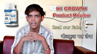 H1 Growth Product Review  Real our Fake  Height increase Tablet [upl. by Gaiser]