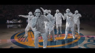 JABBAWOCKEEZ at NBA Finals 2016 [upl. by Yemarej]