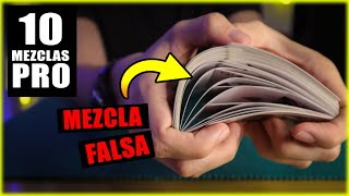 10 TRUCOS con CARTAS EXPLICADOS para BARAJAR como un Mago PRO [upl. by Neitsirk]