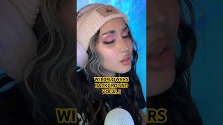 This trend BillieEilish singing billieeilish songcover wildflowers [upl. by Iila]