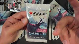 Kaldheim set booster box opened for your enjoyment [upl. by Lunna]