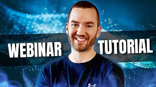 Webinar Tutorial 2024 WebinarJam Tutorial How To Setup A Webinar [upl. by Sualkcin]