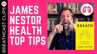 James Nestor reveals his top breathing tips for health  TAKE A DEEP BREATH  BREATHCAST [upl. by Chiang]