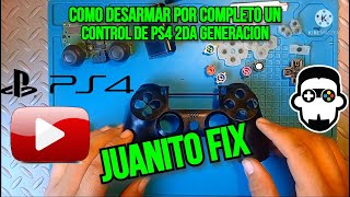 Como desarmar por completo un control de PS4 2da Generación  Disassemble PS4 controller step by ste [upl. by Dominique189]