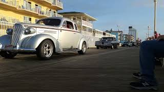 Street Rod and Classic Cars Cruisin Ocean City Boardwalk Dreamgoatinc Hot Rod and Muscle Cars [upl. by Ciapas513]