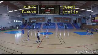 MURET France vs FORTI Italie [upl. by Zevahc]