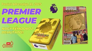 Panini Premier League Adrenalyn XL 202425 Nagy fémdoboz Bemutató [upl. by Eicirtap]