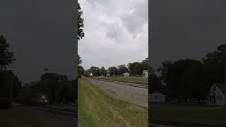 UP SD70AHT4 Leads SB Coal Drag on BNSF Fort Scott Sub in Lenexa KS on 91617 [upl. by Pyle]