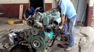 motor MBB OM 447 LA videoMPG [upl. by Annekahs934]