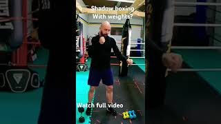 Unleash Your Power Master Shadow Boxing with Weights [upl. by Connett]