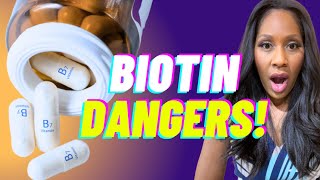 The Potential DANGERS OF BIOTIN A Doctor Explains What You Should Know’ [upl. by Schnorr]