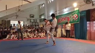 kyokushin karate fight in pakistan [upl. by Emalia]