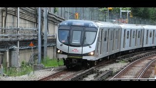 Awesome sounds TTC Line 1 Trains at Davisville station [upl. by Vashti]