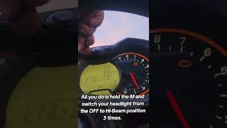 CanAm x3 Maverick How to view Check Engine Code canam [upl. by Riha]