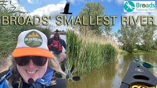 🛶➕🐉🪰🌊⛵ Riding Waves and Watching Wildlife on the Norfolk Broads Smallest River [upl. by Irrol]