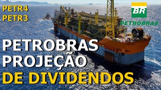 PROJEÇÃO DE DIVIDENDOS 3TRI 2024  PETR4 PETROBRAS [upl. by Anawad]