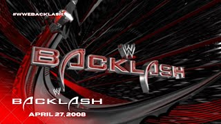 WWE Backlash 2008 opening pyro April 27 2008 [upl. by Nollahs654]