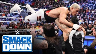 SmackDown’s most chaotic moments SmackDown highlights Oct 6 2023 [upl. by Nanyk]