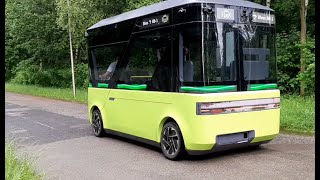 Autonomiczny busik Blees BB1 w Parku Śląskim [upl. by Rekab625]