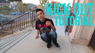 How to Breakdance  Kick Outs  Footwork Basics [upl. by Bonnibelle]