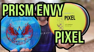 ONE OF THESE IS MAKING MY BAG  SIMON LINE PIXEL and EAGLES PRISM ENVY  MVP Discs Review [upl. by Aydan]