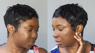 How I Style my Short Haircut  Pixie [upl. by Buff321]