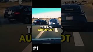 Surviving a Tesla autopilot emergency [upl. by Aisinoid]